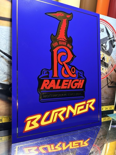 Raleigh burner sign board - raleigh,