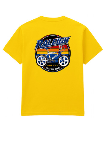 Bmx raleigh burner tshirt - bmx,