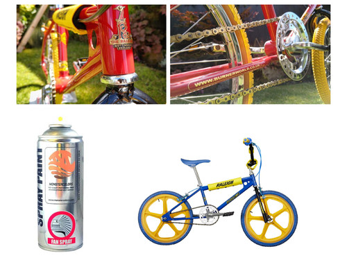 Bmx bike paint raleigh - bike, paint,raleigh